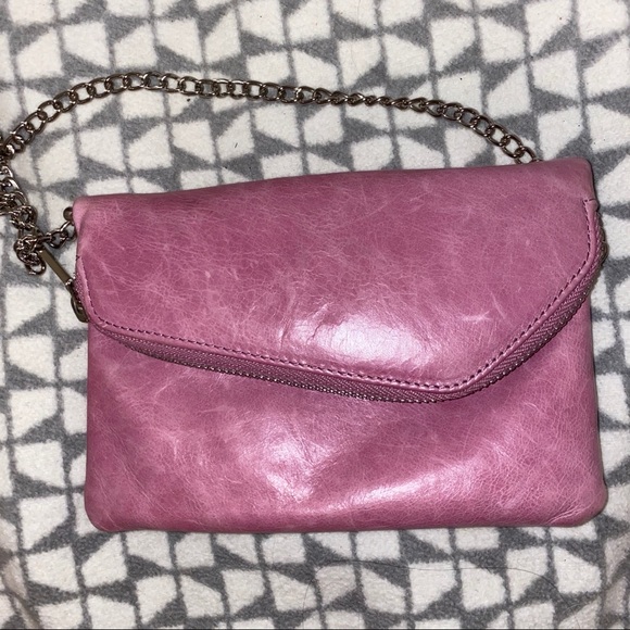 Hobo Daria Magenta Convertible Crossbody Clutch - Picture 3 of 7